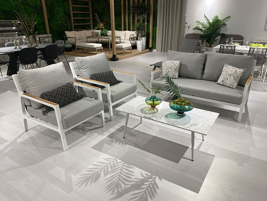 Salon de Jardin Gris Moderne - Innovation Naima - Tunisie